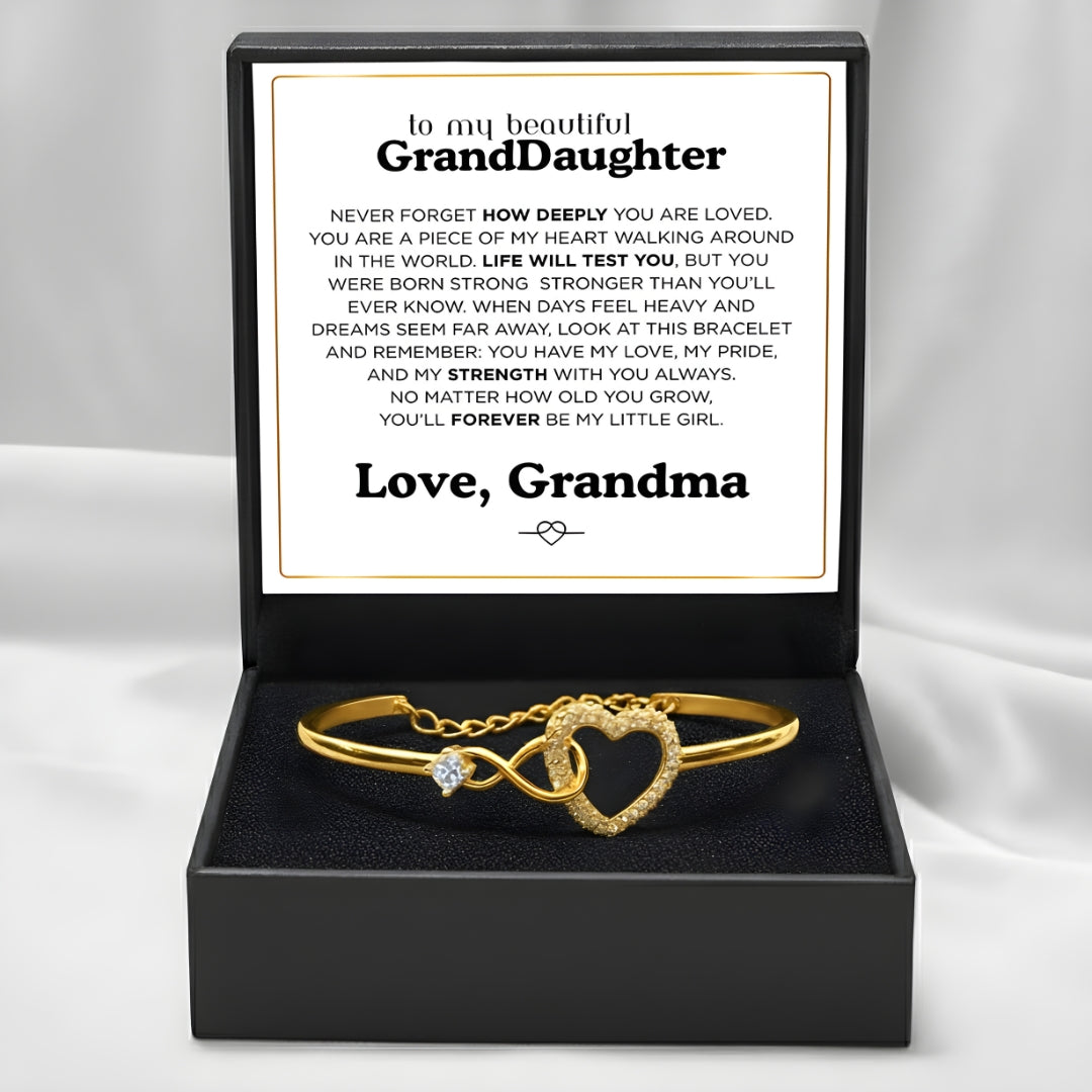 To My Grand Daughter - Forever Linked - Bracelet